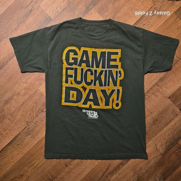 Packer Game fuckin day t shirt size medium - Picture 1 of 5